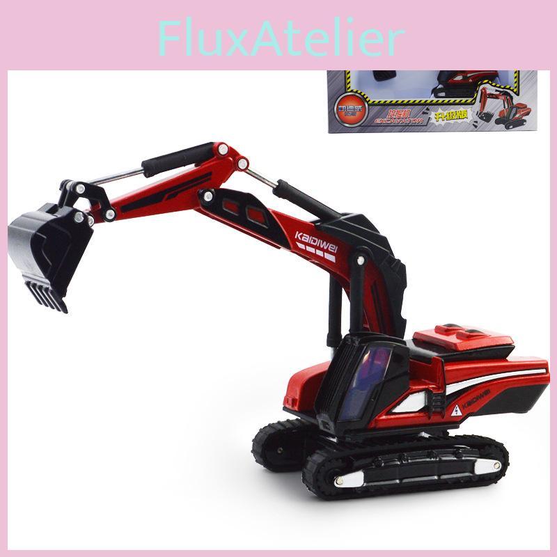 Premium 187 Alloy Diecast Excavator Toys With Classic Engineering Design