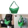 Cloud Bag Womens Casual Nylon Shoulder Bag With Zipper Closure For Daily Use