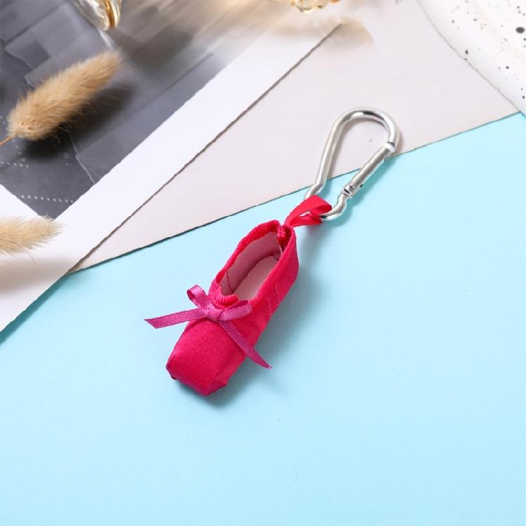 Ballett-Schlüsselanhänger Handgemachtes Ballett-Schuh-Taschenanhänger für Tanzbegeisterte