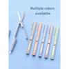 1 PIÈCE Ciseaux Pliables Simples Coupe-papier Couteau 2 en 1 Multifonctionnel Forme de Stylo de Poche Outils de Découpe pour Scrapbooking Gravure