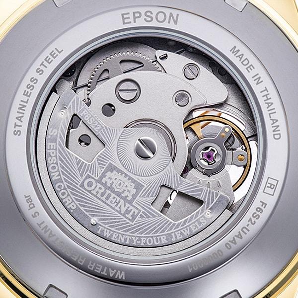Orient Men's RN-AR0007S (Contemporary Semi-Skeleton Men's Metal) Round Watch Silver Stainless Steel
