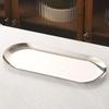Stainless Steel Oval Serving Tray