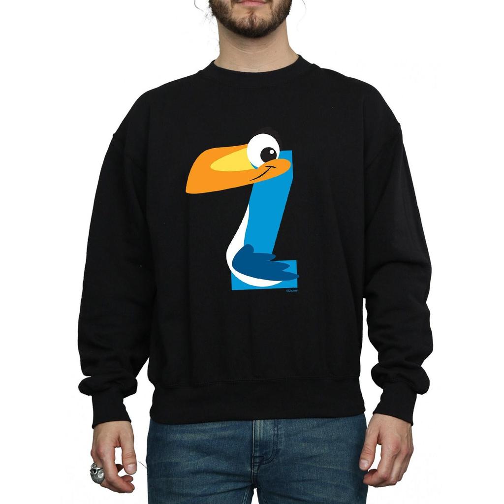 Disney Mens Alphabet Z Is For Zazu Sweatshirt