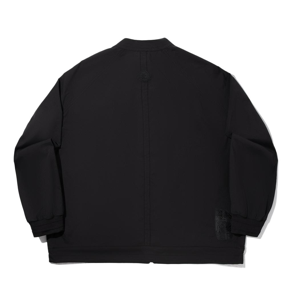 Li Ning X Jackie Chan Collaboration Kung Fu Series Comfortable Casual Simple Stand Collar Loose Solid Color Versatile Sports Jacket AFDV225-2