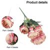 Fake Peonies Pink Faux Flowers Vibrant Colors Beautifully Predesigned Bouquet Easy To Maintain For Bridal Showers