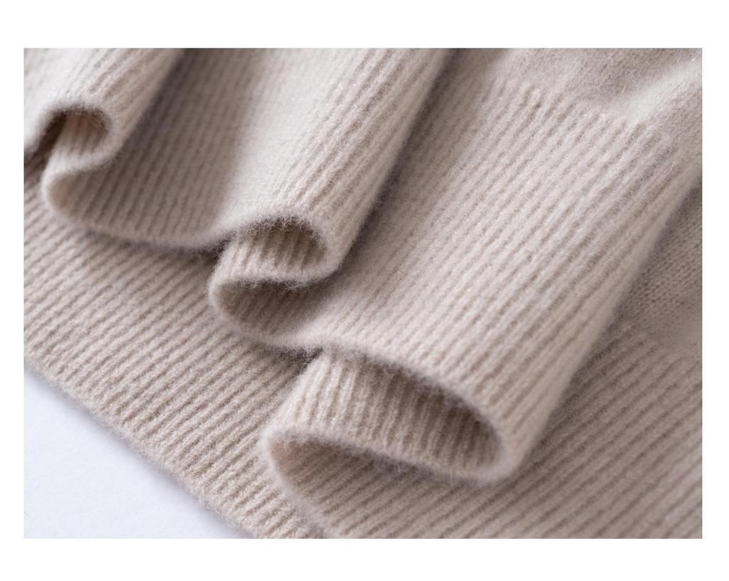 Men's Cashmere V-Neck Sleeveless Knit Vest - 2025 Autumn/Winter Collection
