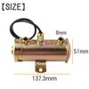 Pompă Electromagnetică SCGEHA, Pompă de Combustibil, 12 V, Compatibilă cu Carburatoare, Weber, Mitsuba, Nismo, etc.