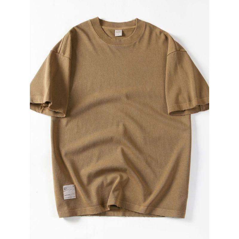 Heavy Casual Men's Cotton Export Short-Sleeved T-shirt