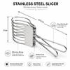 Handlicher Zwiebelschneider Clip Schwerlast Fleischschneider für BBQ Tragbarer Orangen Zitronen Obstschneider BBQ Party