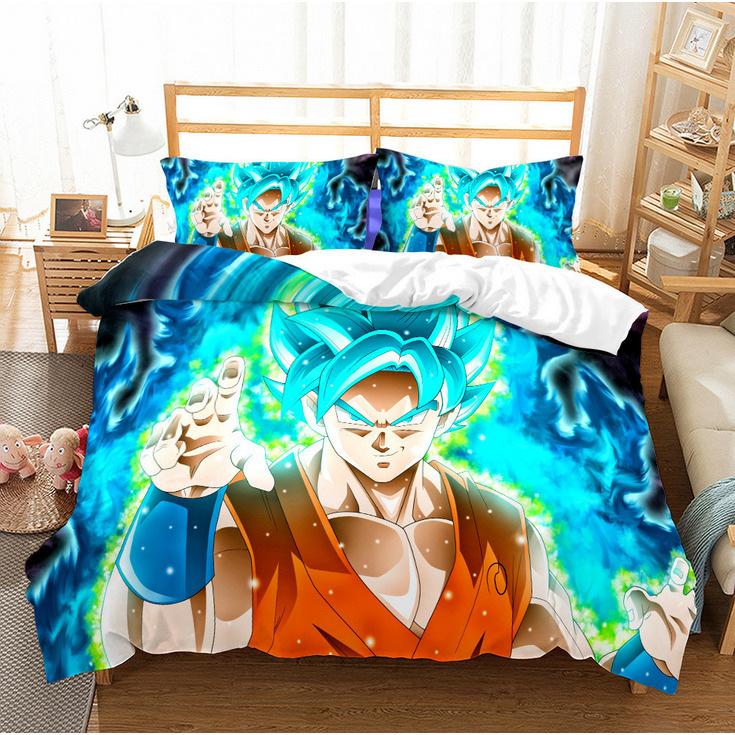 Cute Printed Quilt Cover Pillowcase Three-Piece Set Can Be Made Into Four-Piece 3D Digital Printing