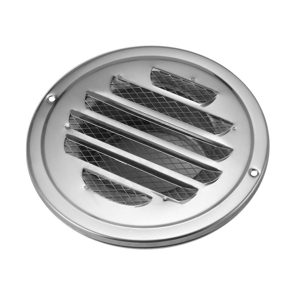 80/100mm Stainless Steel Ventilation Grille Round Exhaust Grille with