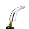 Automatic Infrared Sensor Basin Faucet Kitchen Smart Touchless Sink Cold Tap Single Handle Deck Mount + Controller Box