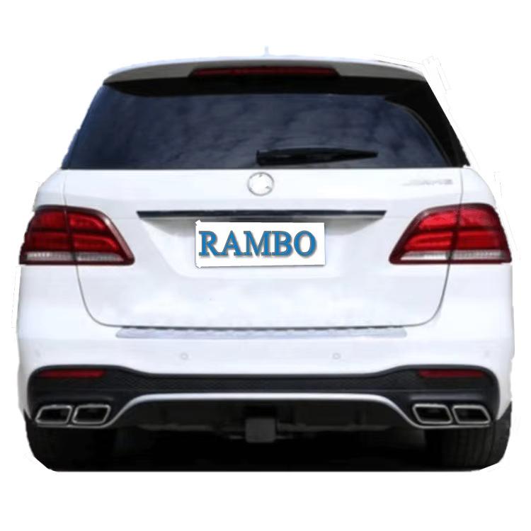 GLE63 W166 AMG Rear Bumper Kit Compatibility