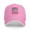 Charlie Kirk Quote Charlie Wasnt Killded Because He Spoke Baseball Caps Snapback Baseball Hats Casual Casquette Outdoor Unisex
