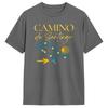 Camino de Santiago TShirts Unisex Amazing Cotton Tee Shirt Round Collar Short Sleeve T Shirts Unique Clothing