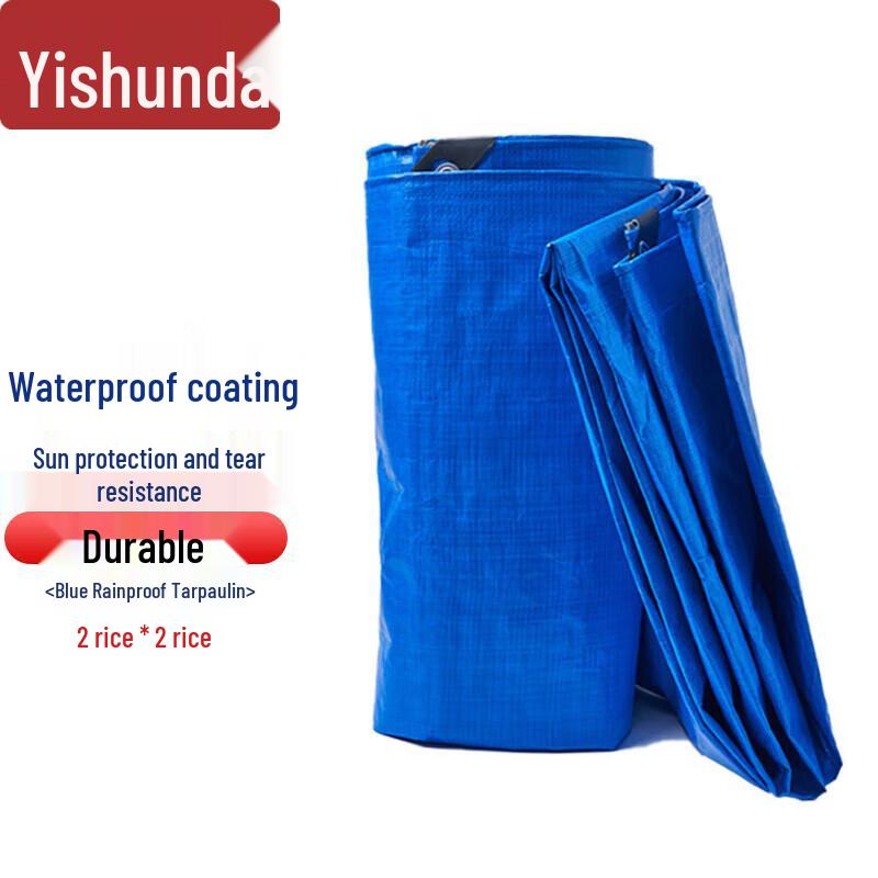 Yishunda Thickened Blue PE Tarpaulin
