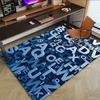 1PC letters alphabet Extra Large Non-Slip Floor carpet, Office, family, bedroom, Studio - Large Area Rug Indoor Rugs, Vibrant Colors-A237