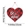 1Pcs Heart Love Happy Valentine's Day Paper Wall Door Hanging Ornaments for Valentine Day Wedding Anniversary Party Decoration