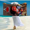 Ultra-Soft Beach Towel with Cars Theme,Ideal for Pool - Camping, Diving - Perfect Travel Essential, Vibrant Beach Towel.