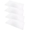 4Set English Warning Signs Safety Wall Caution Stickers Decal for Supermarket Office SchoolType B