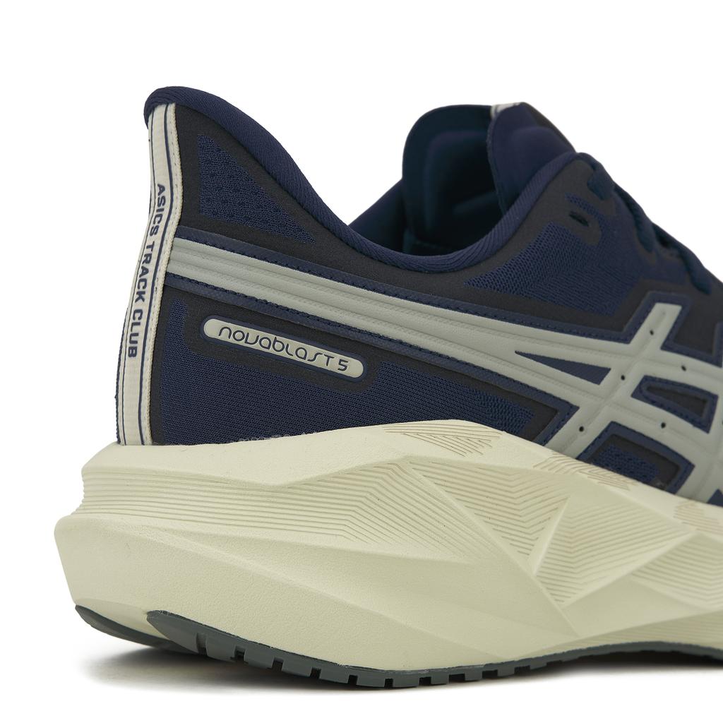 Asics Novablast 5 Track Club Men Sneakers Blue Indigo-Blue Seal-Grey 1011C027-400