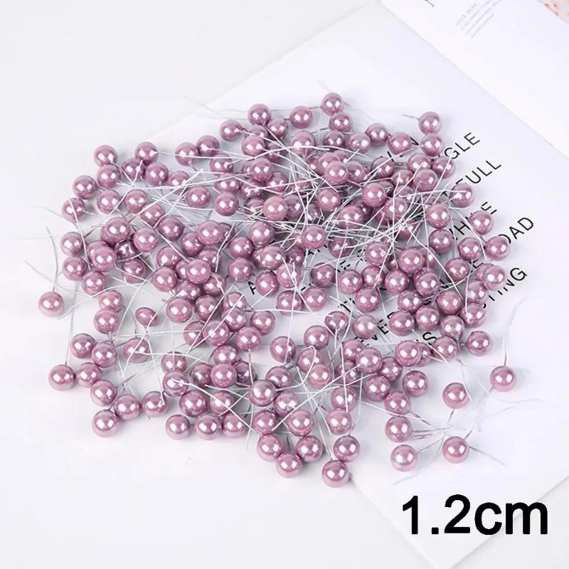 50/100Pcs Christmas Decoration Berry Christmas Tree Ornament for Home Room Decor Xmas New Year 2025 DIY Gift Wreath Accessories