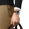 Tissot Leather Strap Blue Dial Men's Fashion Watch T127.410.16.041.00