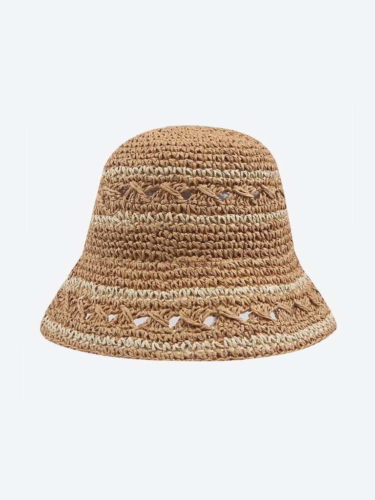 Striped Punching Bucket Hat HPACSES603