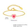 Vnox Minimalist Chain Anklets For Baby Girls,Stainless Steel Chain Cute Crown Bow Heart Accessories,Foot Jewelry For Daughter