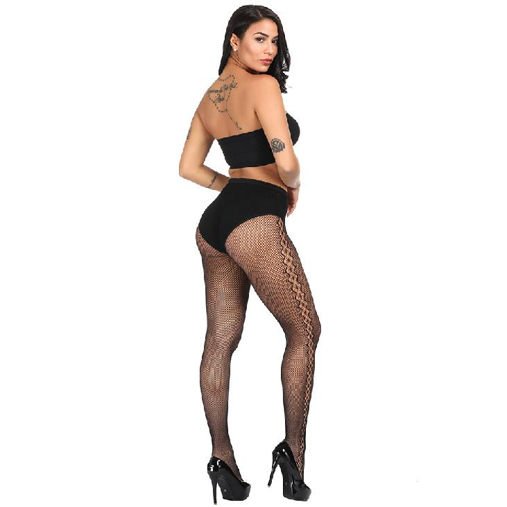 

New Vintage Tattoo Lace Hollow Mesh Stockings Women s small mesh pantyhose3039 Average Size