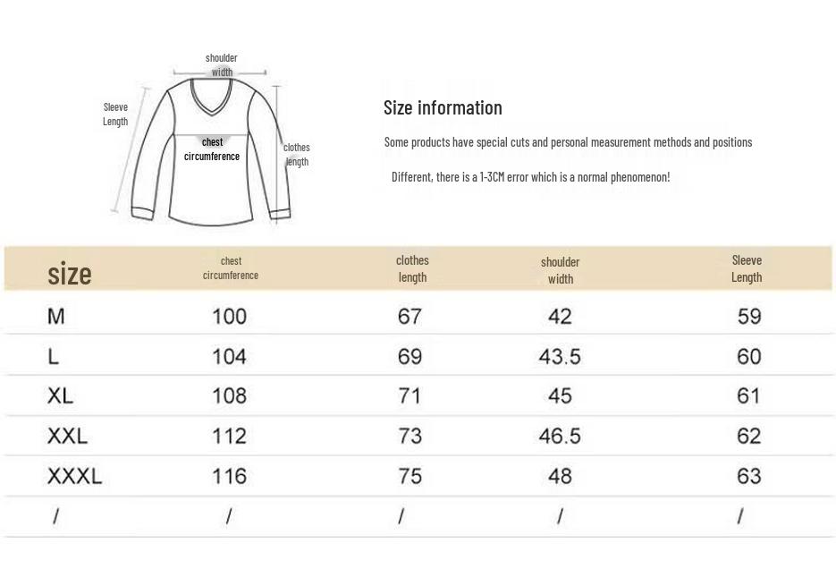 Hengyuanxiang Men's Xinjiang Cotton Thick Long Sleeve Polo T-Shirt