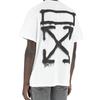 Off- Pre-Owned graphic-print cotton T-shirt OMAA038R201850150110