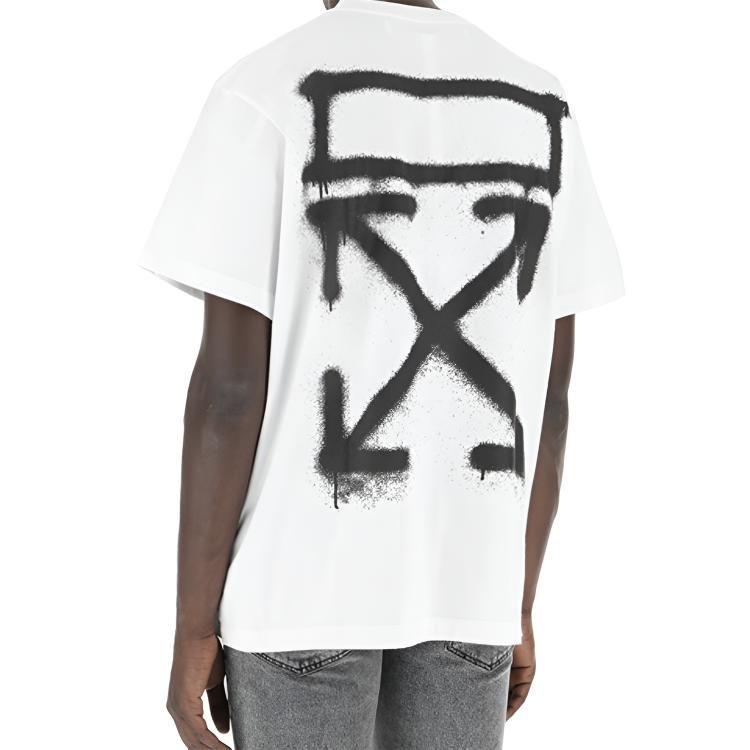 Off- Pre-Owned graphic-print cotton T-shirt OMAA038R201850150110