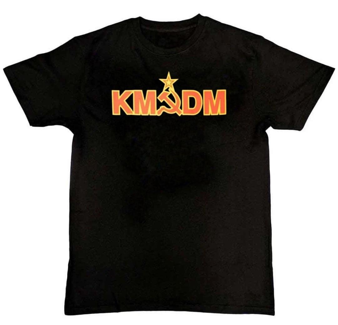 KMFDM Band Graphic Print Mens T-Shirt L