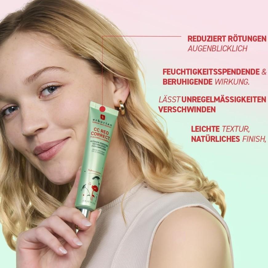 Erborian CC Red Cop 45ml, From korea