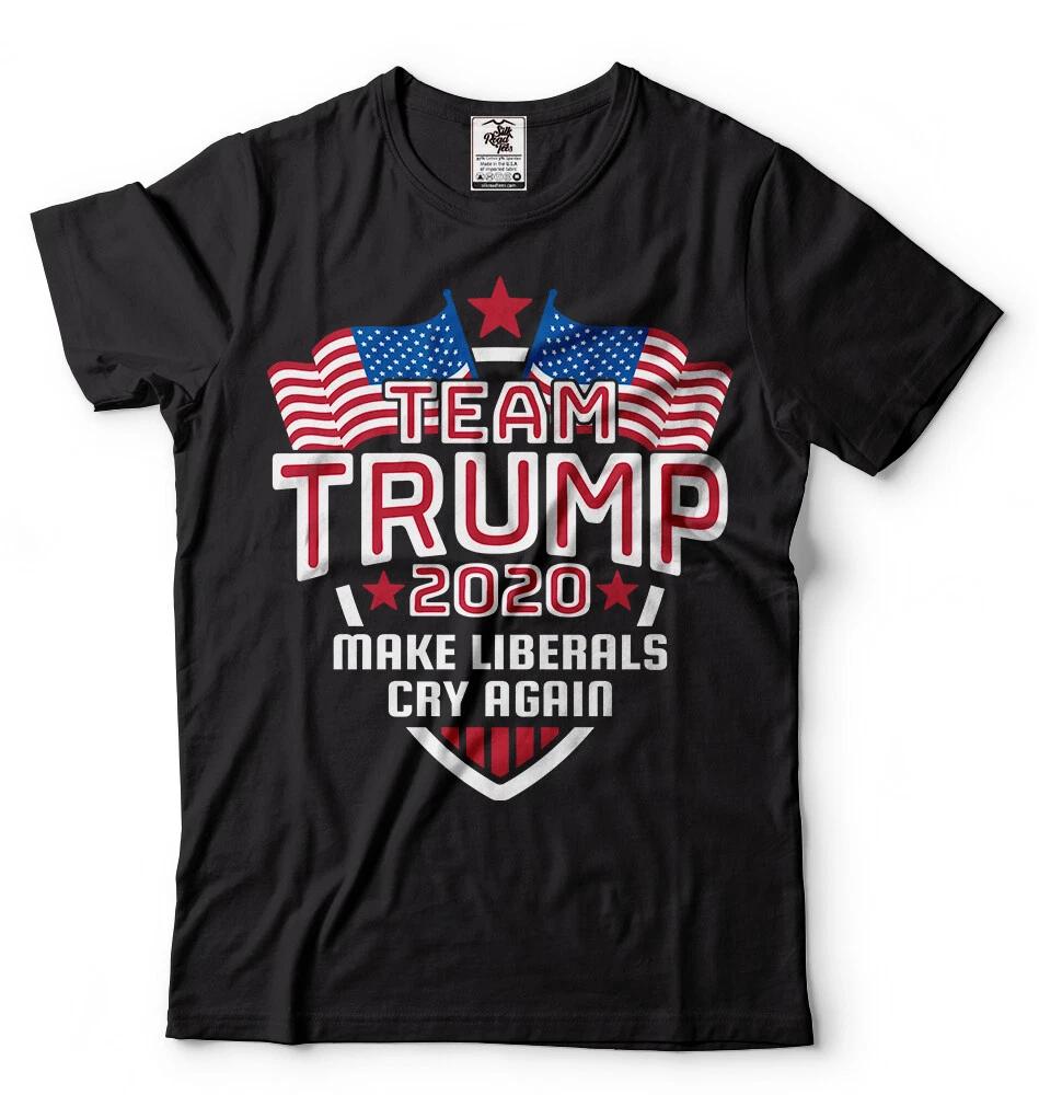 Donald Trump President T-T-shirt 2024 Elections Team Trump Make Liberals Cry Again 4XL