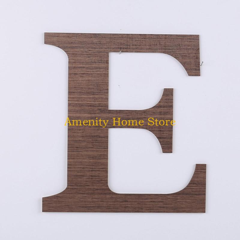 

F26C Wood Home Sign for Wall Decors Home Letter with Wreath Artificial Eucalyptuses Decorative Hangings Farmhouses Housewarming China Mainland