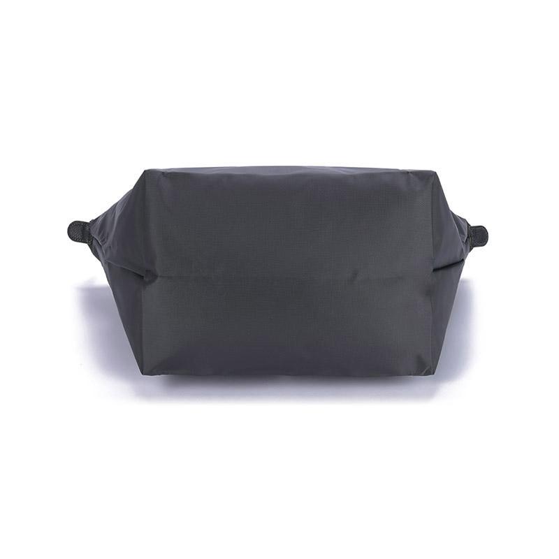 Longchamp Le Pliage Green 30 Solid Short Handle Snap Zipper Closure Recycled Canvas With Leather Trim Tote Bag Medium Women tote bags 1623919P66