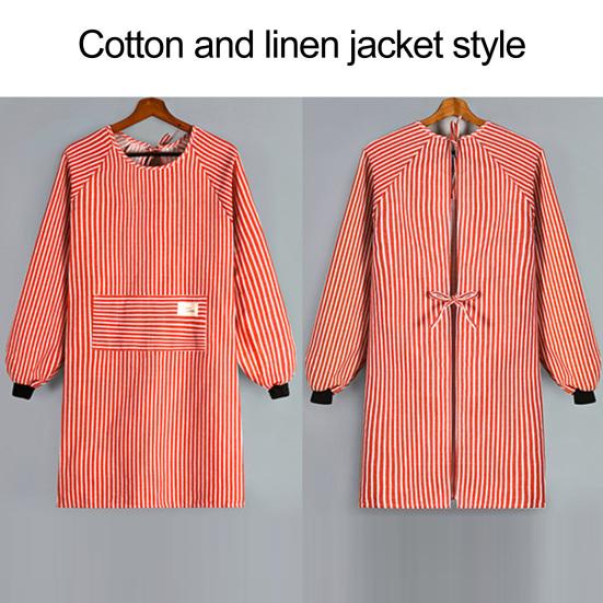 Kuchyňská zástěra Unisex čisticí zástěra Nastavitelná zádová bandáž Kuchyňská pracovní zástěra pro domácnost