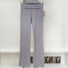 Skims Women's Slim Fit Cotton Jersey Casual Pants - Sexy, Fashionable, Solid Color, Comfortable, Versatile, Long Style