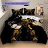 Transformers Bumblebee Action Figure Print 3Pcs Bedding Setduvet Cover With 2 Bedropillowcase Home Birthday Gift