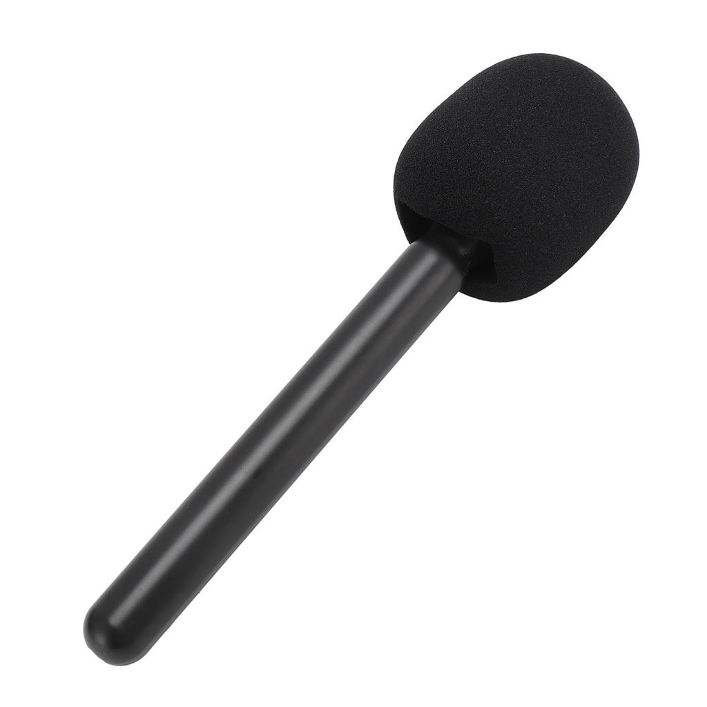 Wireless Mic Handheld Adapter with Windshield Foam Lightweight Interview Microphone Handle for Rode Wireless GO II
