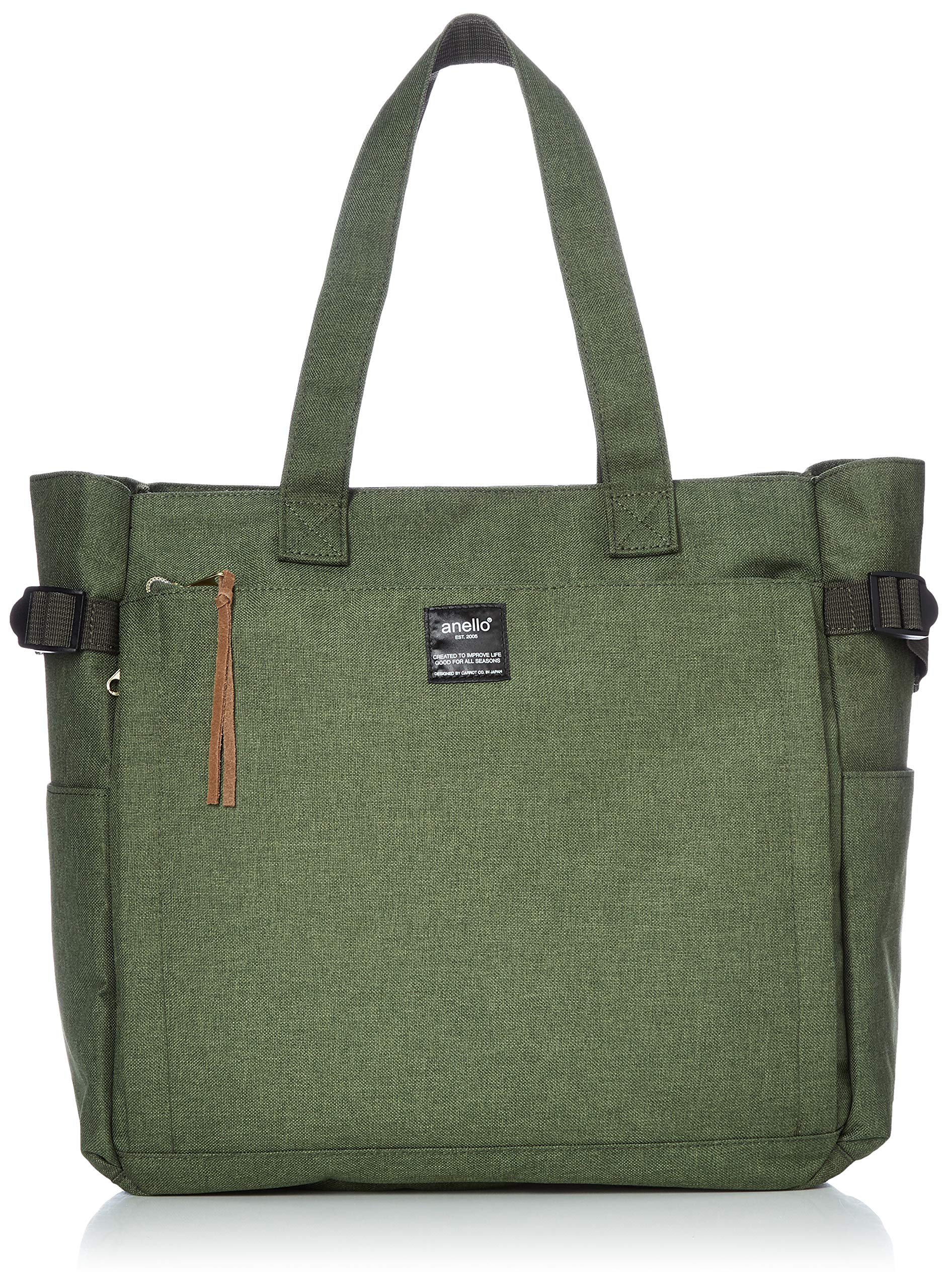 

10 Pocket Tote Bag POST Khaki [Anello] AT-C3132