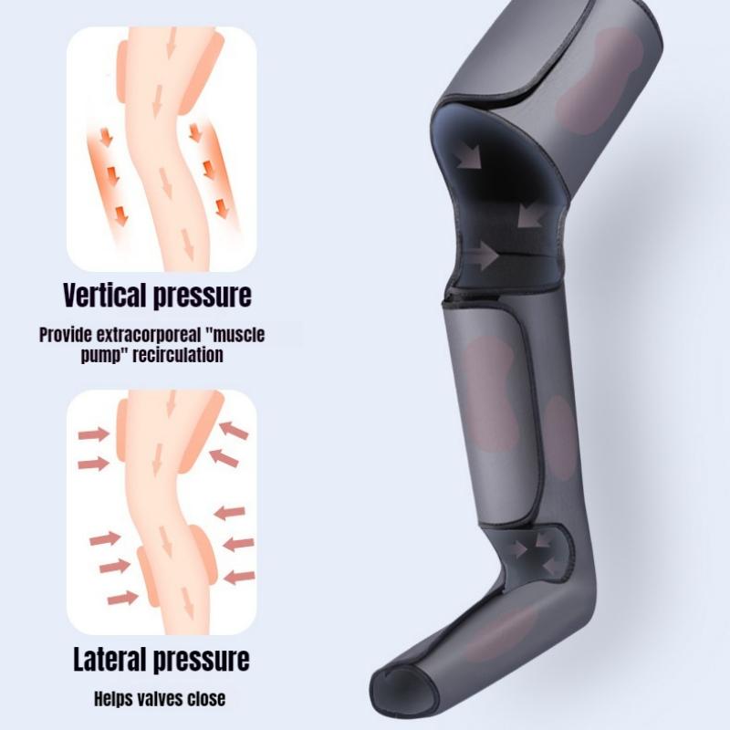 Air Wave Leg Massager with Foot Air Pressure Massage to Relieve Soreness for Home Use Electric Leg Massager
