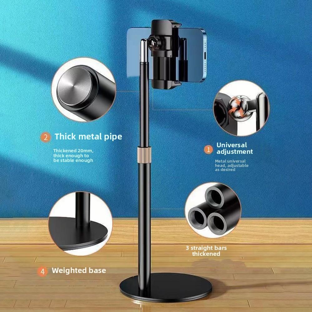 Stable Base Desktop Phone Holder Adjustable Height Mobile Phone Bracket  Mobile Accessories