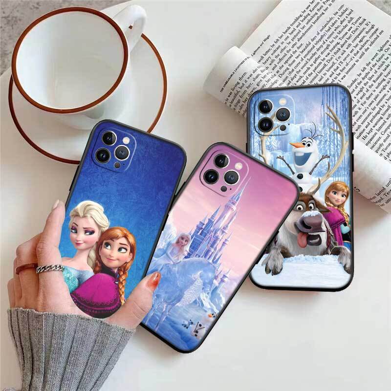 Frozen Olaf Elsa Anna Shockproof Phone Case for iPhone 6 6s 7 8 11 12 13 14 15 16 17 16E XS Pro Max XR X SE Air