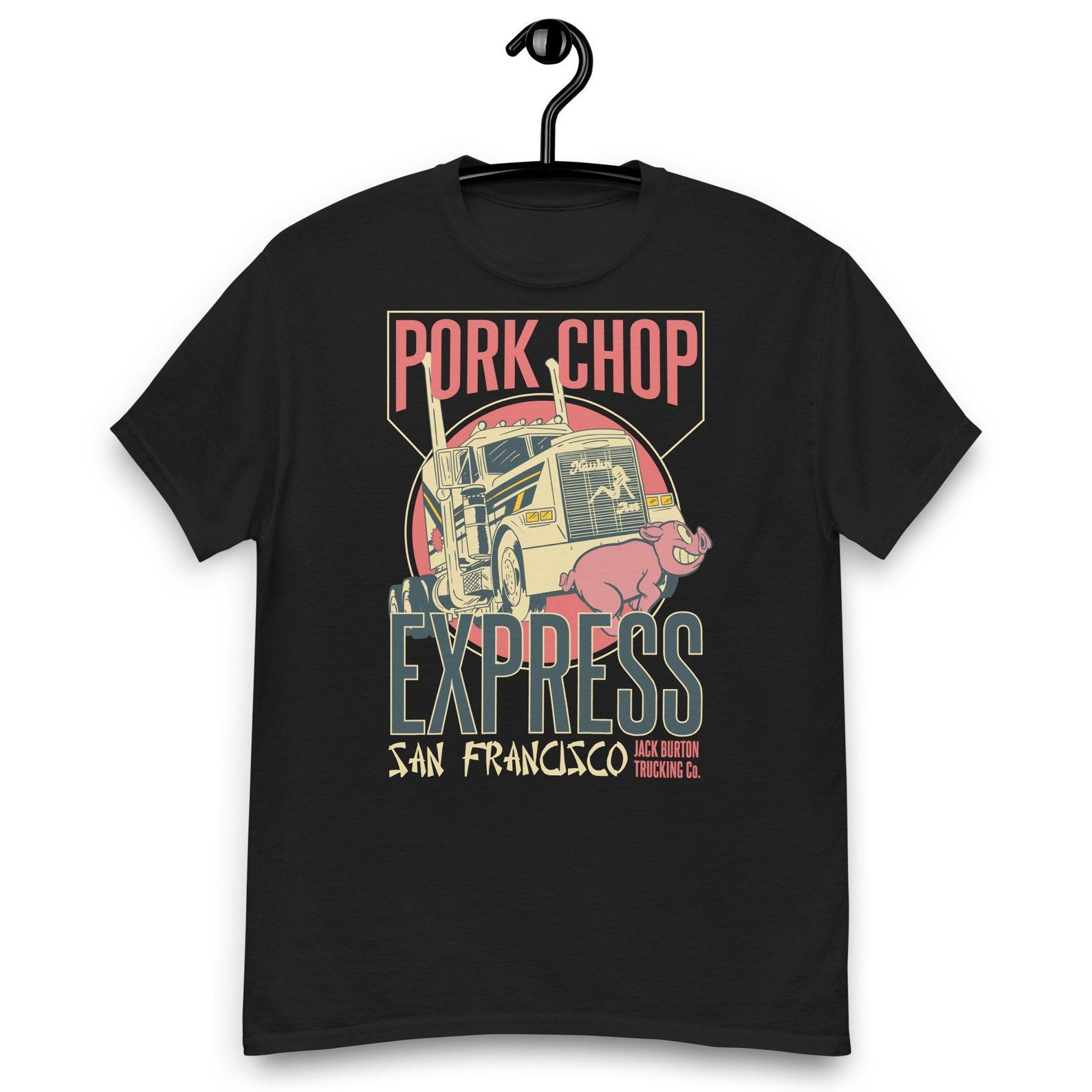 Big Trouble in Little China Movie - The Pork Chop Express - Jack Burton Trucking Co. T-shirt S