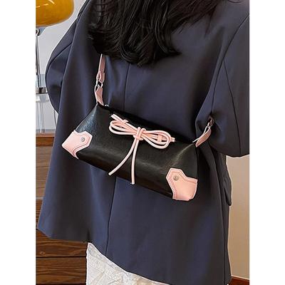 Sladká cool dívka malá taška přes rameno Y2K korejská móda PU kůže ženy crossbody taška letní ležérní kabelka a kabelka