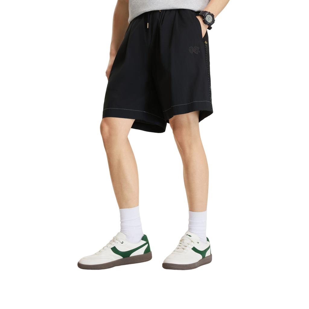 Li Ning Sport Lifestyle Serie UV-Schutz Lockerer Schnitt Freizeitshorts Herrenshorts AKSW213-3