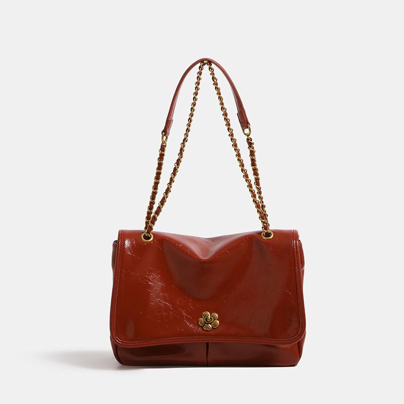 Handbag Women's New Chain Tote Bag Women's Large Capacity Versatile Commuting Bag Single Shoulder Armpit Crossbody Bag